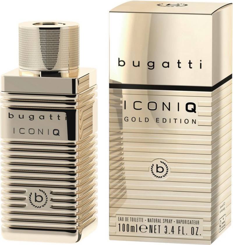 bugatti Duft-Set bugatti ICONIQ GOLD for him GP EdT 100ml + 200 ml SG von bugatti