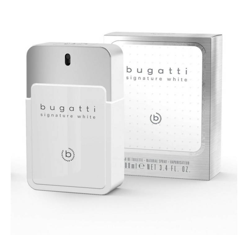bugatti Eau de Toilette Signature White Eau de Toilette für Männer 100ml von bugatti