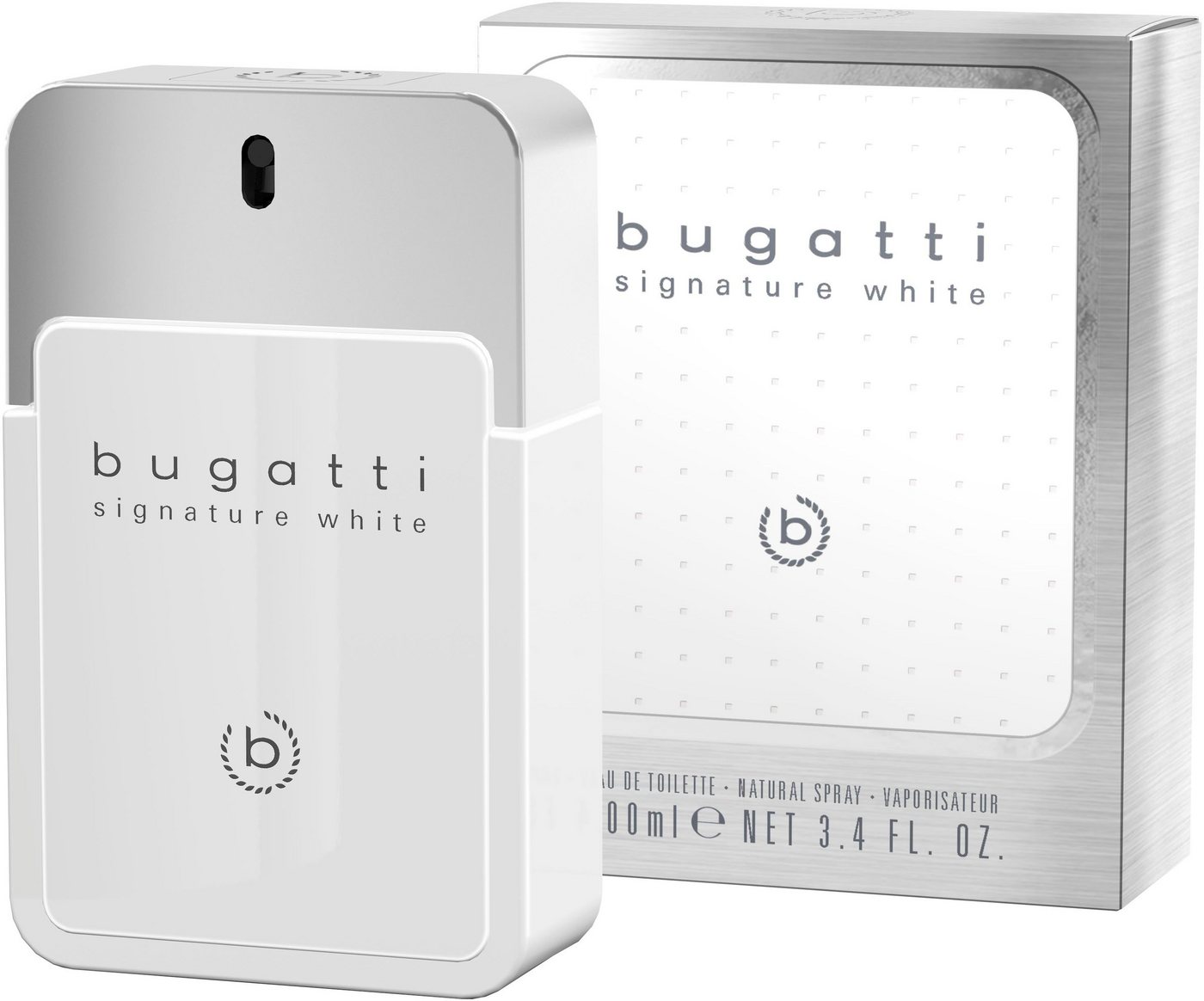 bugatti Eau de Toilette Signature man white von bugatti