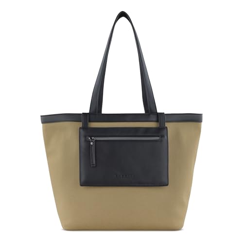 bugatti Elena Tote Bag, Shopper inkl. Diebstahlschutz und extra Laptoptasche 13", camel von bugatti