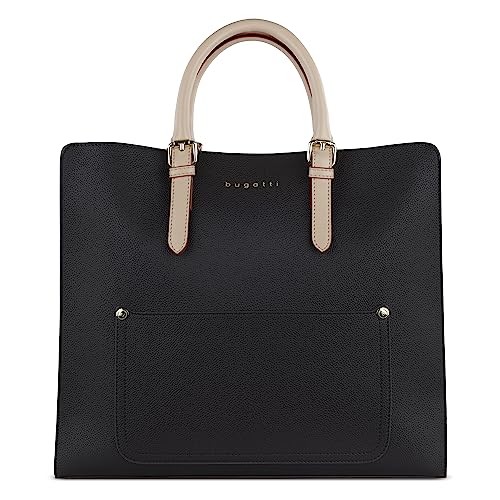 bugatti Ella XL Handtasche für Damen, Frauen Tasche groß, Damenhandtasche, braun von bugatti