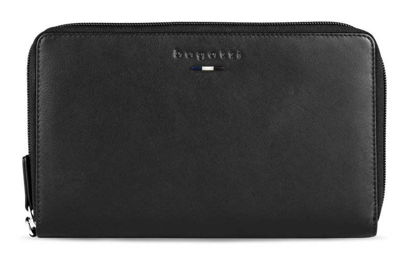 bugatti Etui Ticket Wallet, aus echtem Rindsleder mit RFID-Blocker Schutz von bugatti
