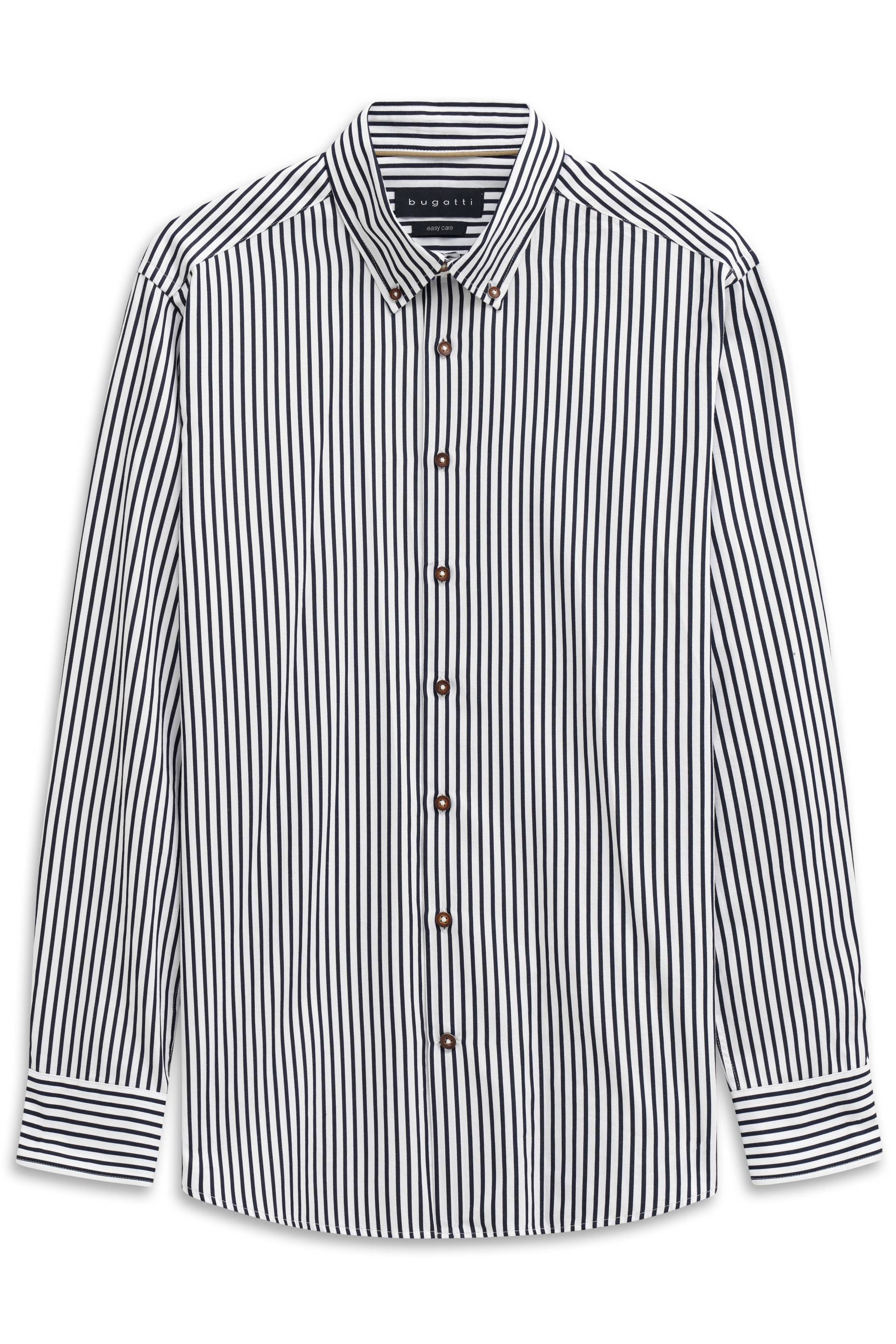 bugatti - Freizeithemd 1/1 Arm marine - Gr. - XXL von bugatti