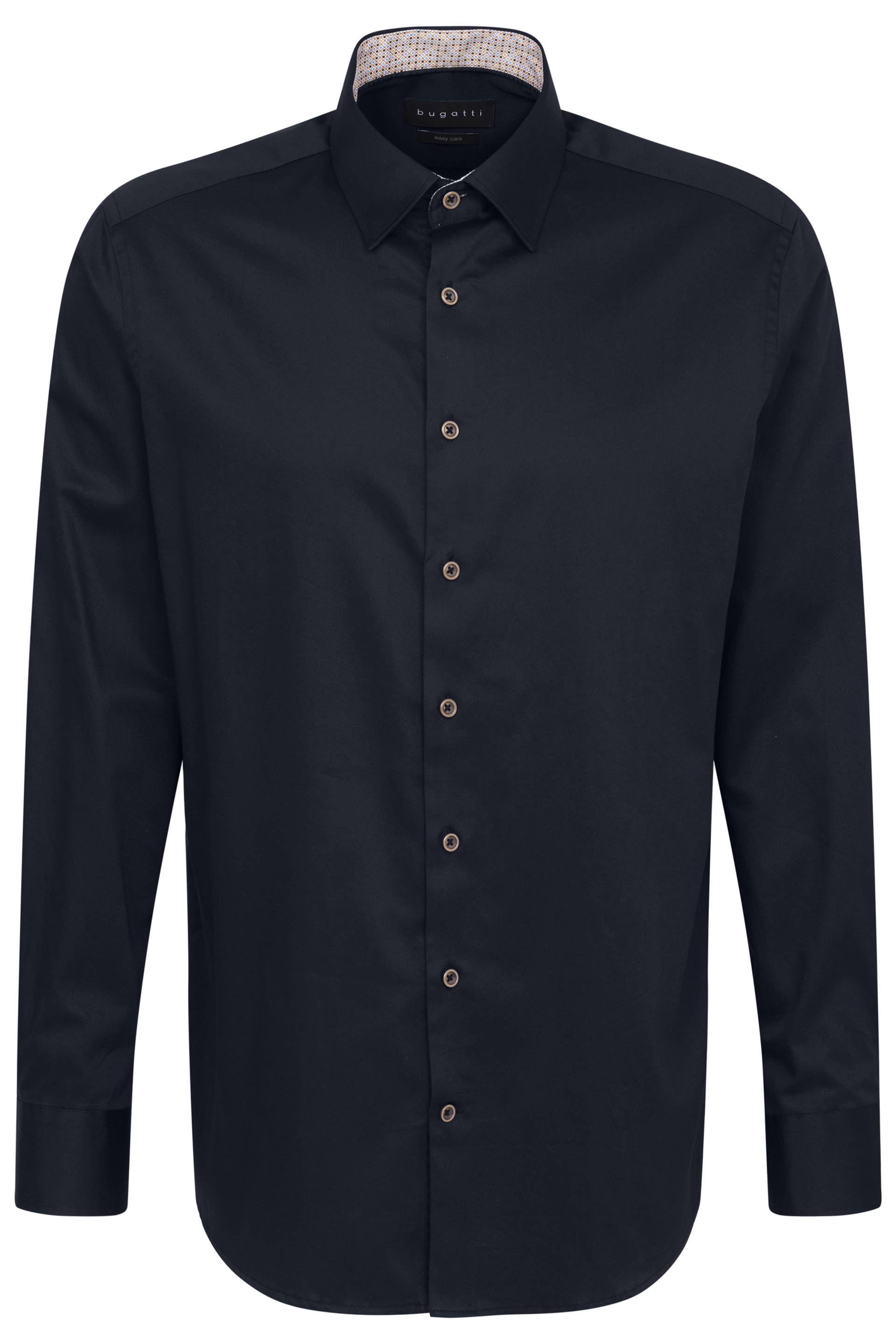 bugatti - Freizeithemd 1/1 Arm marine - Gr. - XXL von bugatti