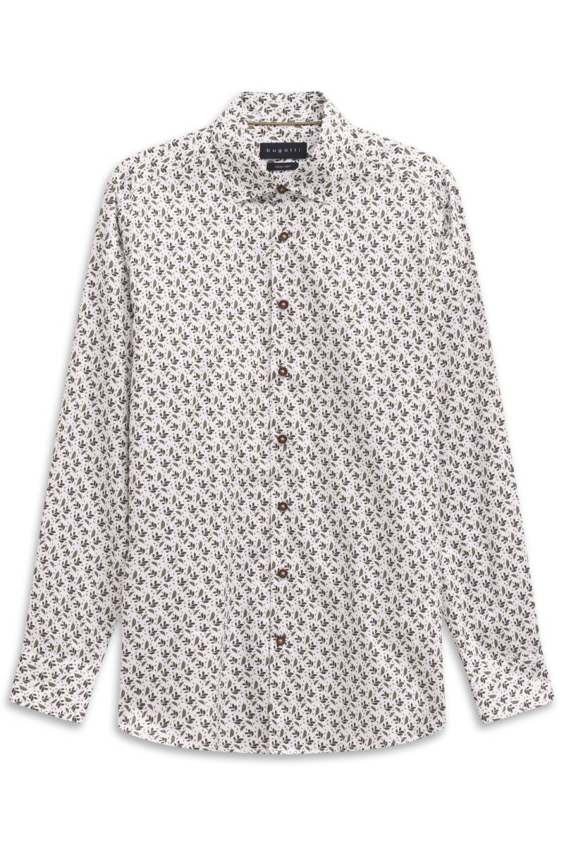 bugatti - Freizeithemd 1/1 Arm moos - Gr. - L von bugatti