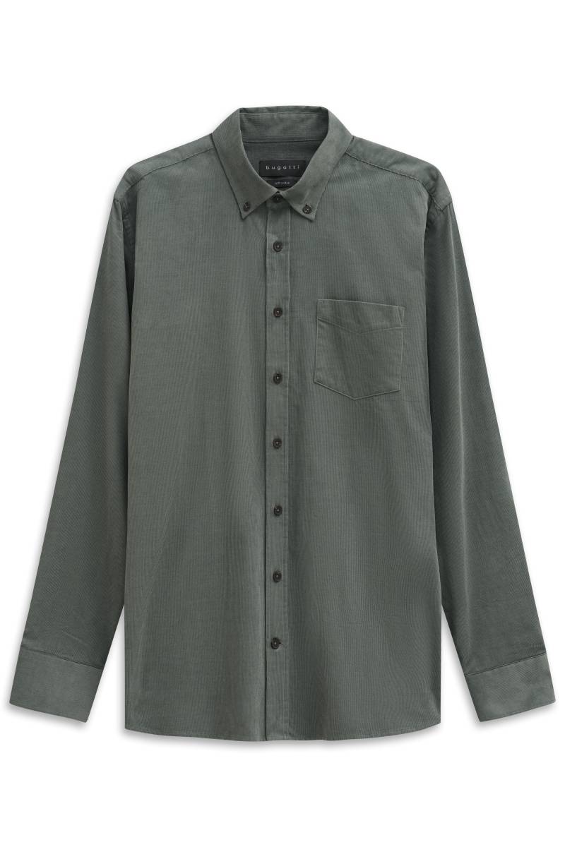 bugatti - Freizeithemd 1/1 Arm moos - Gr. - L von bugatti