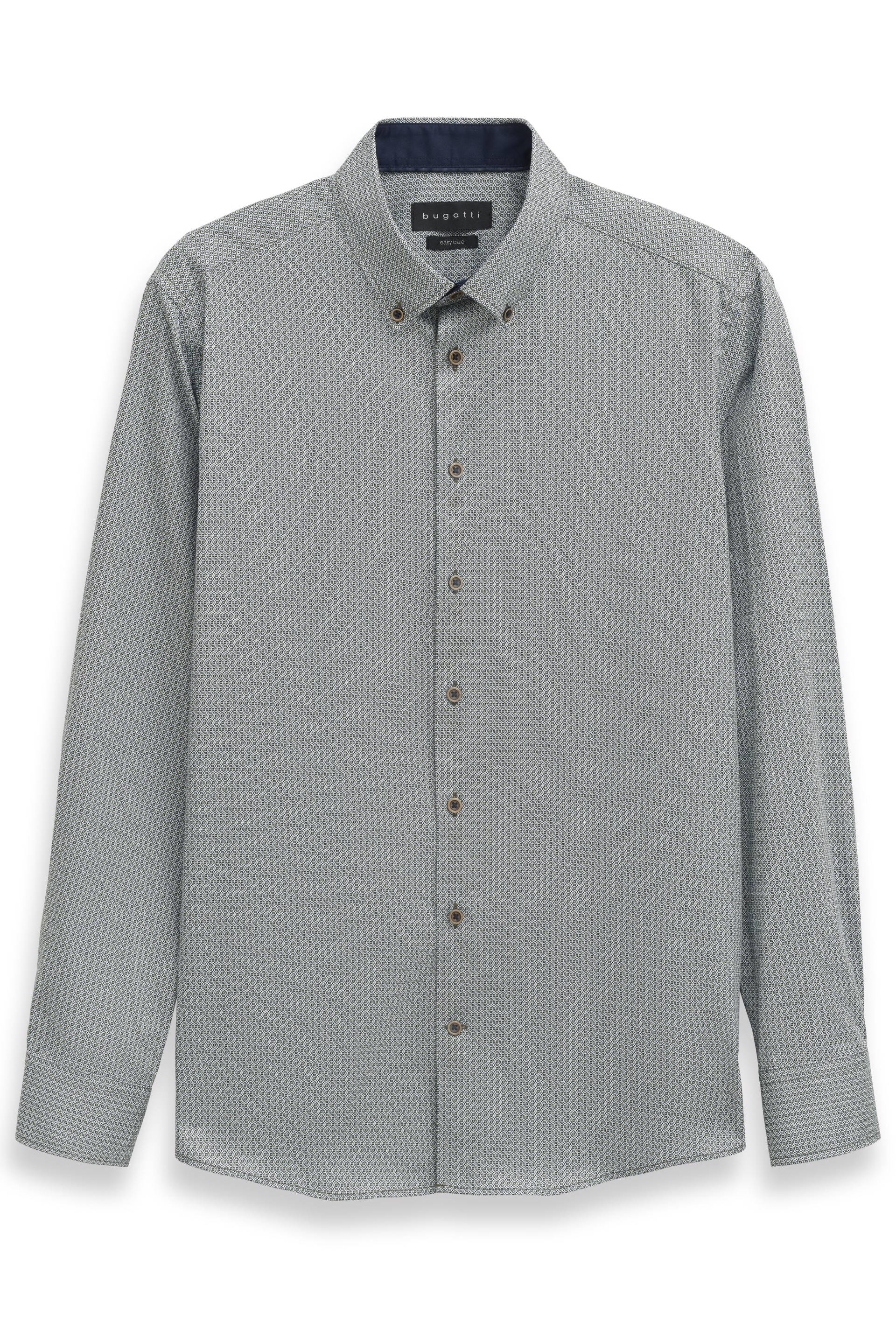 bugatti - Freizeithemd 1/1 Arm moos - Gr. - XXL von bugatti