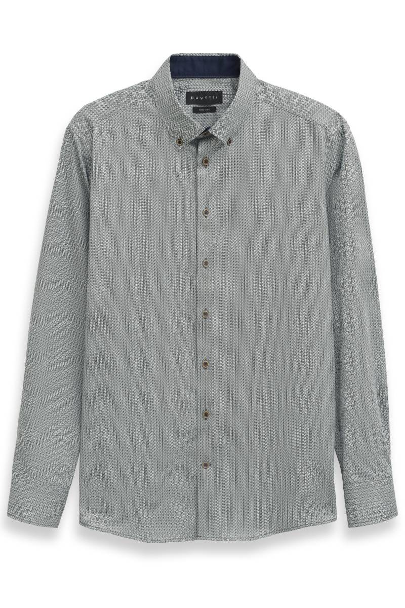 bugatti - Freizeithemd 1/1 Arm moos - Gr. - XXL von bugatti