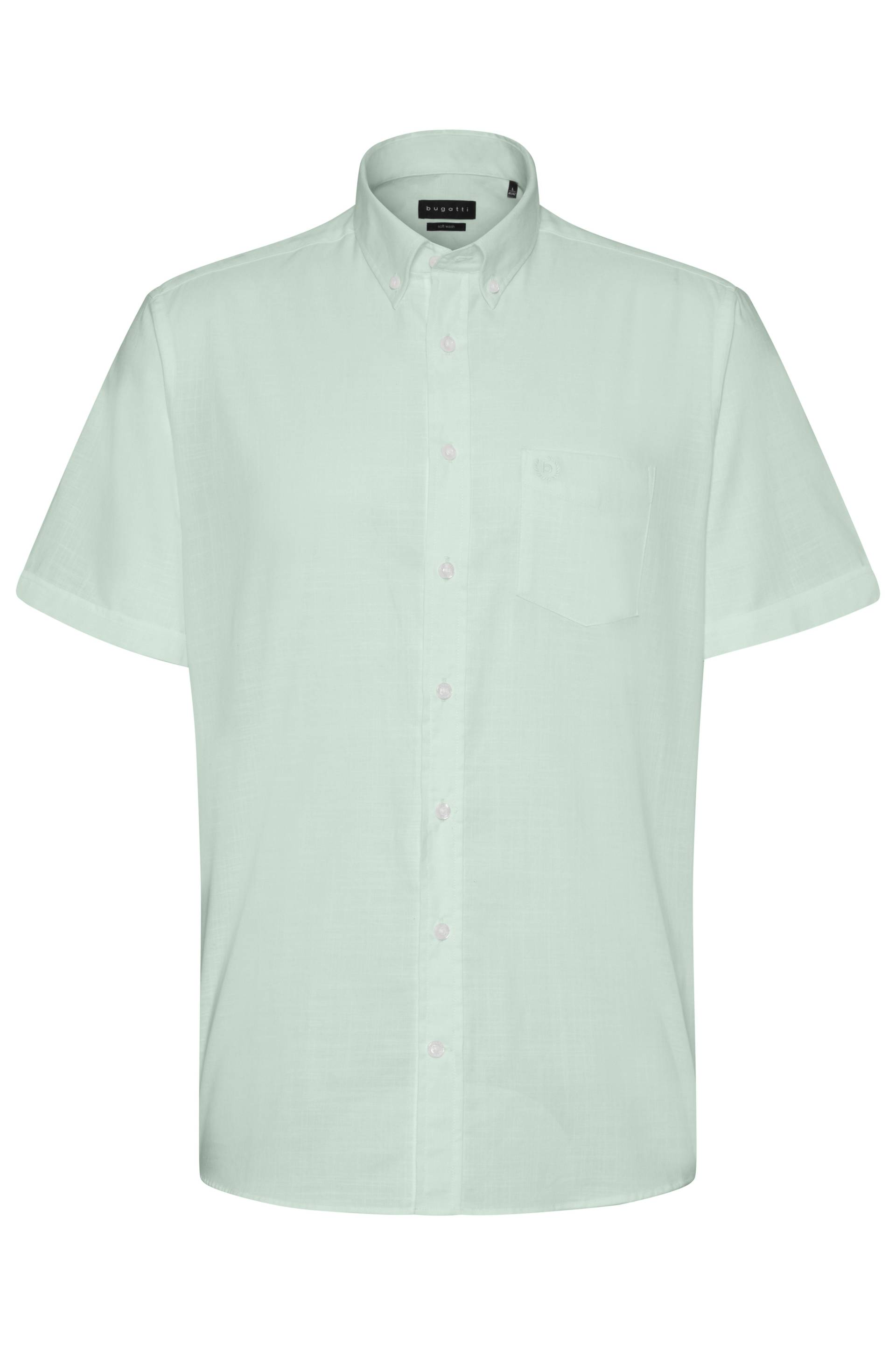 bugatti - Freizeithemd 1/2 Arm mint - Gr. - L von bugatti