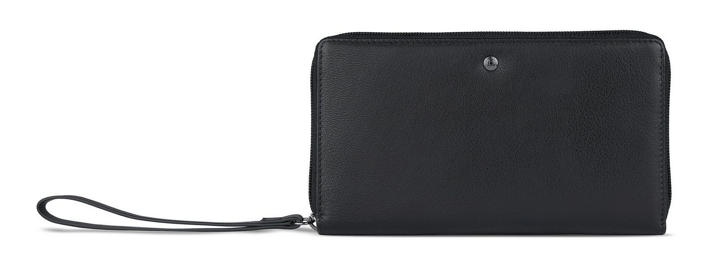 bugatti Geldbörse Ladies Long Zip Wallet, aus echtem Ziegenleder mit RFID-Blocker Schutz von bugatti