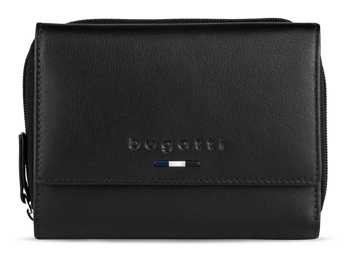 bugatti Geldbörse Ladies Wallet, aus echtem Rindsleder mit RFID-Blocker Schutz von bugatti