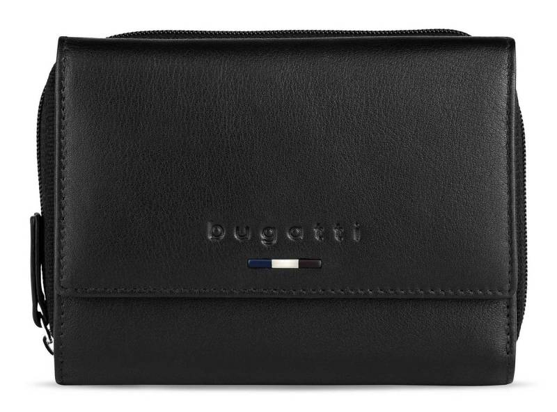 bugatti Geldbörse Ladies Wallet, aus echtem Rindsleder mit RFID-Blocker Schutz von bugatti