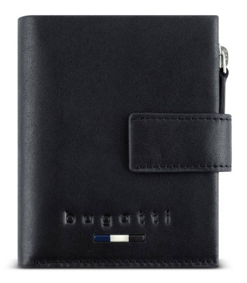 bugatti Geldbörse Mini Wallet, aus echtem Rindsleder mit RFID-Blocker Schutz von bugatti