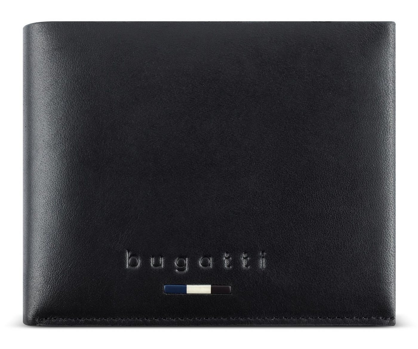bugatti Geldbörse Wallet, aus echtem Rindsleder mit RFID-Blocker Schutz von bugatti
