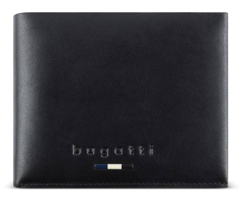 bugatti Geldbörse Wallet, aus echtem Rindsleder mit RFID-Blocker Schutz von bugatti