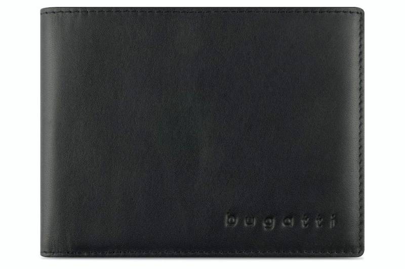 bugatti Geldbörse bugatti Super Slim' Scheintasche Querformat schwarz von bugatti
