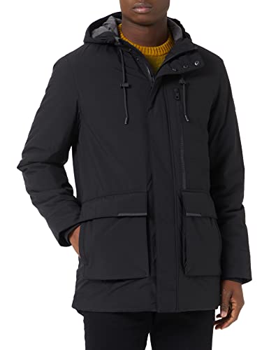 bugatti Herren 271213-29011 Jacke, Schwarz, 52 EU von bugatti