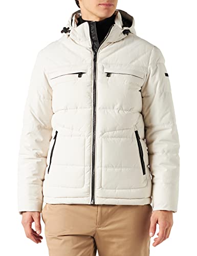 bugatti Herren 272213-29027 Jacke, ecru, 46 EU von bugatti