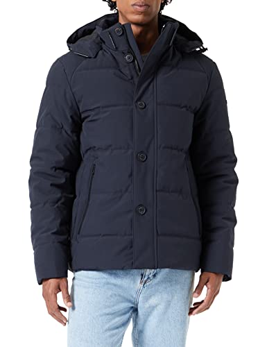 bugatti Herren 273413-29041 Jacke, marine, 28 Große Größen Kurz EU von bugatti