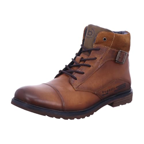 bugatti Herren-321-A0U3C-3500-6300-Stiefel Kaltfutter,cognac,41 von bugatti