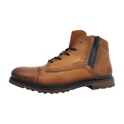 bugatti Herren-321-A0U3L-3500-6300-Stiefel Kaltfutter,cognac,43 von bugatti