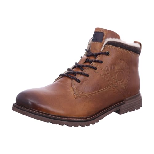 bugatti Herren-321-A0U5F-3200-6300-Stiefel Warmfutter,cognac,42 von bugatti