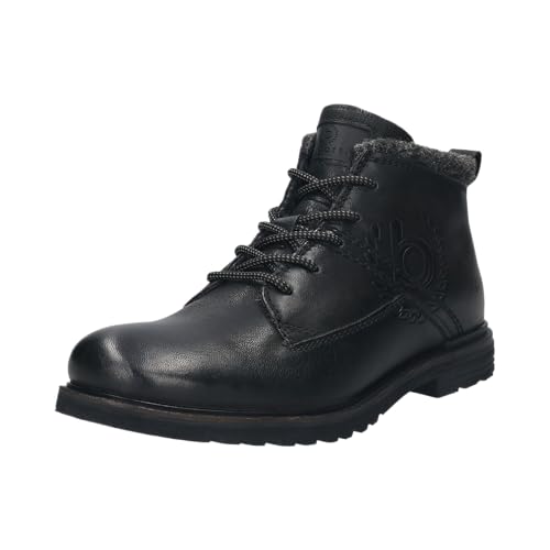 bugatti Herren-321-A0U5F-3200-1000-Stiefel Warmfutter,schwarz,45 von bugatti