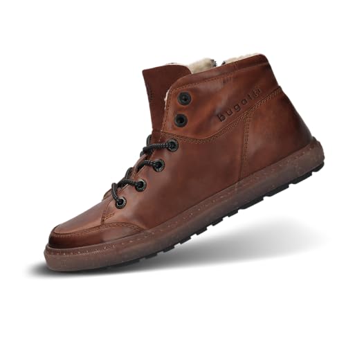 bugatti Herren-321-A5G52-1200-6100-Stiefel Warmfutter,dark brown,41 von bugatti
