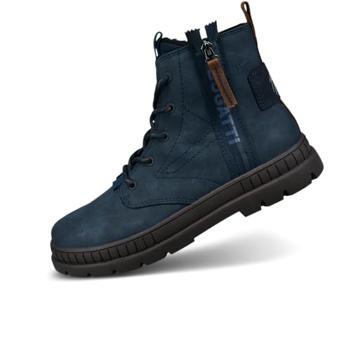 bugatti Herren-321-AGB51-5000-4100-Stiefel Warmfutter,dark blue,41 von bugatti