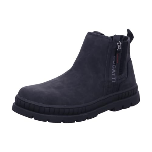 bugatti Herren-321-AGB56-5900-1000-Stiefel Warmfutter,schwarz,47 von bugatti