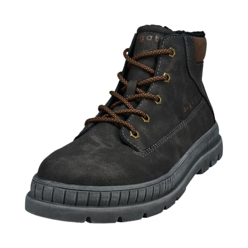 bugatti Herren-321-AGB57-5000-6100-Stiefel Warmfutter,dark brown,44 von bugatti