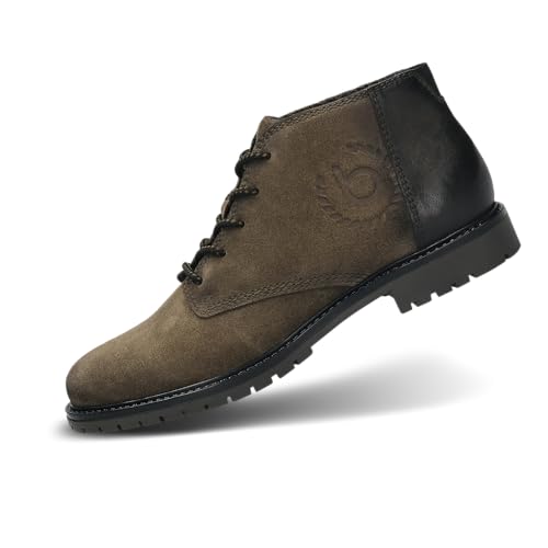 bugatti Herren-321-AOJ30-1432-7171-Stiefel Kaltfutter,dark green/dark green,41 von bugatti