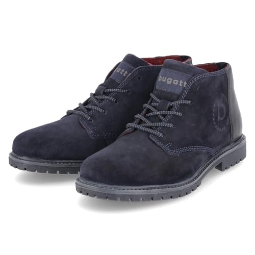 bugatti Herren-321-AOJ30-1432-4141-Stiefel Kaltfutter,dark blue/dark blue,43 von bugatti