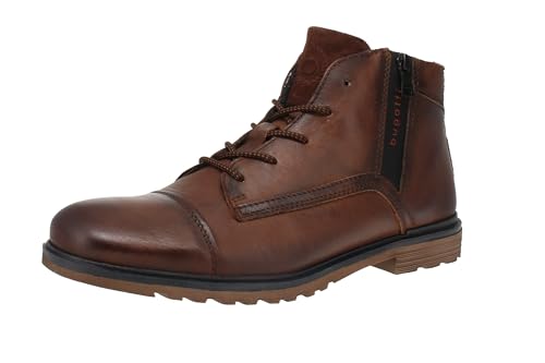 bugatti Herren-321-A0U3L-3500-6100-Stiefel Kaltfutter,dark brown,42 von bugatti