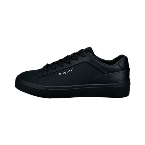 bugatti Herren Low-Top Sneaker, Männer Halbschuhe,schnürschuhe,schnürer,straßenschuhe,Strassenschuhe,Sportschuhe,schwarz (1010),40 EU / 6 UK von bugatti