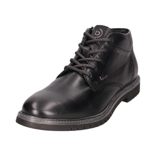 bugatti Herren Schlupfstiefel, Männer Stiefel Kaltfutter,Flacher Absatz,kaltgefüttert,Boots,Winterstiefel,Winterschuhe,schwarz (1000),40 EU/EU UK von bugatti