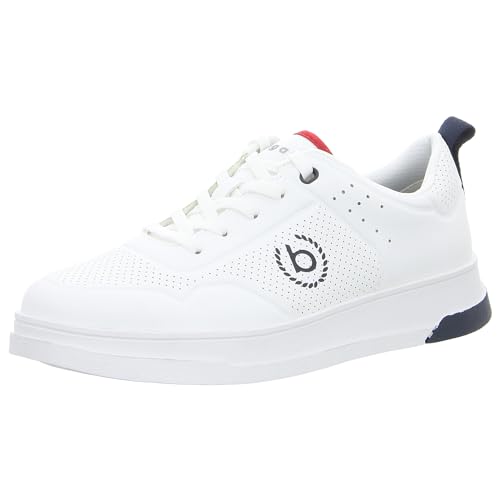 bugatti Herren 331-AA507 Sneaker, Weiß, 45 EU von bugatti