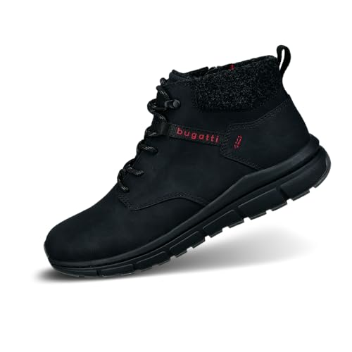 bugatti Herren-331-AOS30-5000-1000-Stiefel Kaltfutter,schwarz,41 von bugatti