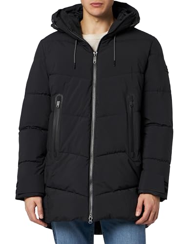 bugatti Herren 474613-41034 Parka, Schwarz-50, 48 EU von bugatti