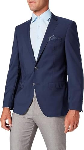bugatti Herren 794000-99801 Anzugjacke, per Pack Blau (Mittelblau 44), 27 (Herstellergröße: 27) von bugatti