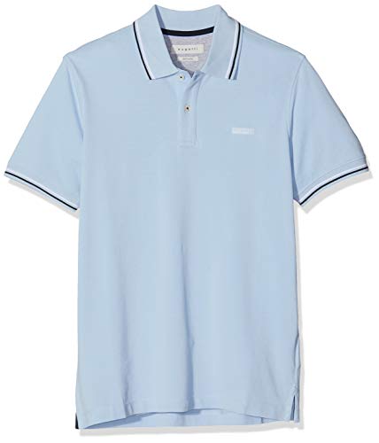 bugatti Herren 8150-35001 Poloshirt, Blau (Hellblau 320), Medium von bugatti