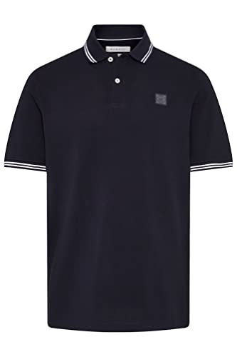 bugatti Herren 8150-35001 Poloshirt, Blau (Marine 390), Large von bugatti