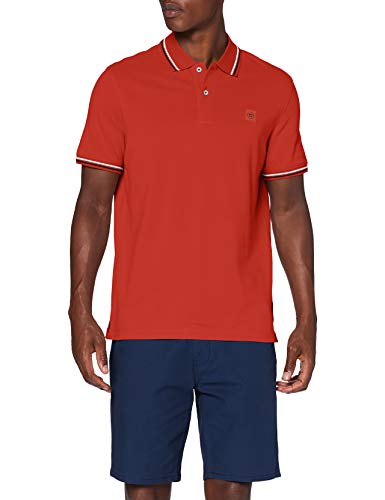 bugatti Herren 8150-55001 Poloshirt, Rot (Red 950), Small (Herstellergröße: S) von bugatti