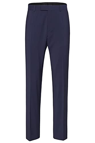 bugatti Herren Anzughose 788500-99770, Blau (Blau 47), 44 von bugatti