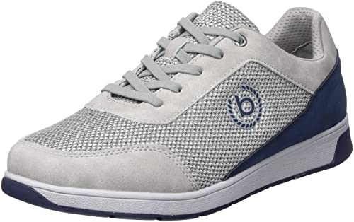 bugatti Herren Arriba Sneaker, Light Grey, 42 EU von bugatti