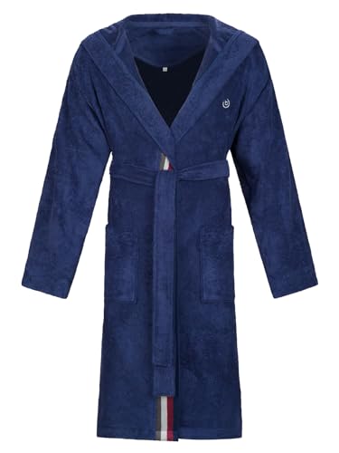 bugatti Herren Bademantel Decimo Marine blau S von bugatti