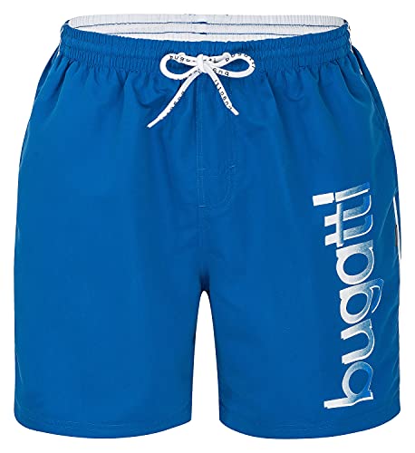 bugatti Herren Badeshorts in blau (medium Blue) in Größe M von bugatti