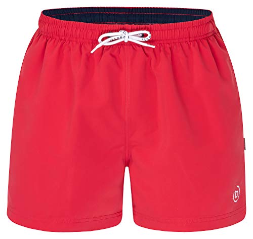 bugatti Herren Badeshorts in rot Größe M von bugatti