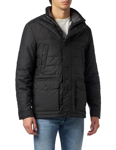 bugatti Herren Blouson, Schwarz, 54 von bugatti