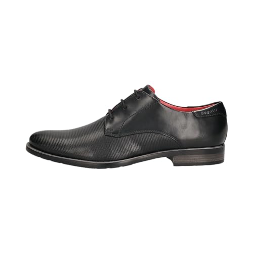 bugatti Herren Businessschuhe, Männer Schnürer,schnürschuhe,Anzugschuhe,Derby schnürung,Office,büro,Freizeit,Low-tie,schwarz (1000),40 EU / 6.5 UK von bugatti